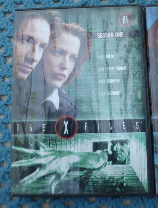 X Files Season 1.01-1.04  season 1.09-1.02   season 5.01-5.04