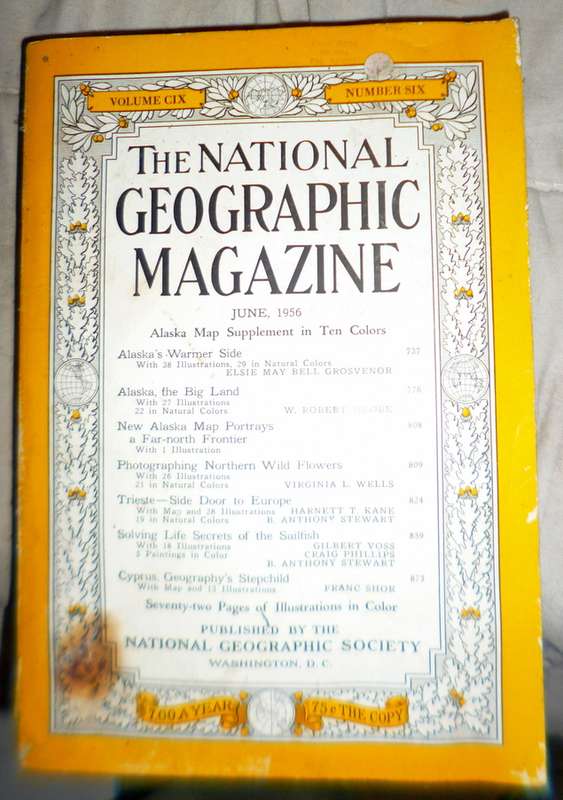 Old National Geographic x8