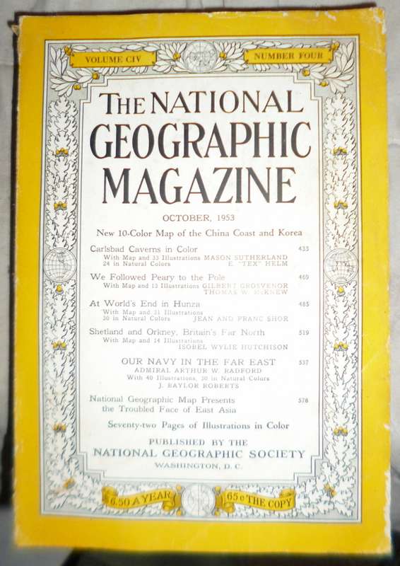 Old National Geographic x8