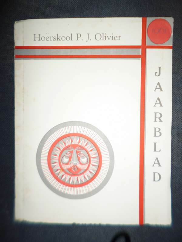 Jaarblad 1961 Hoerskool  P J olivier