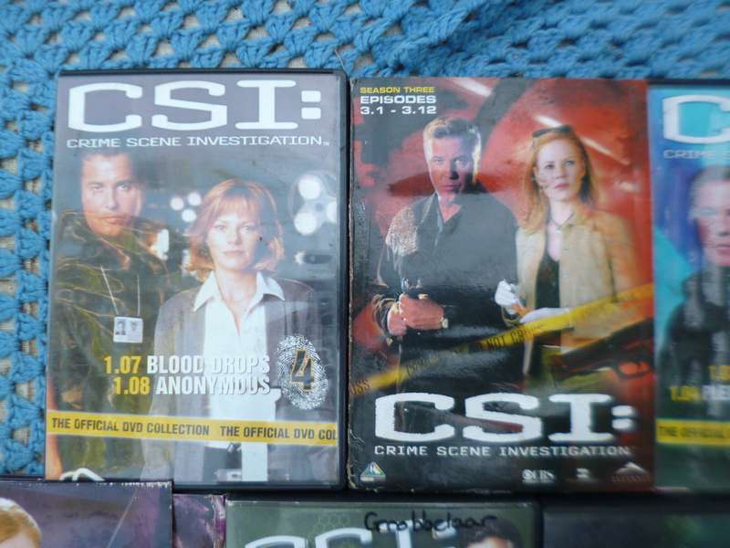 CSI dvd series  . choose which ones you wish to buy