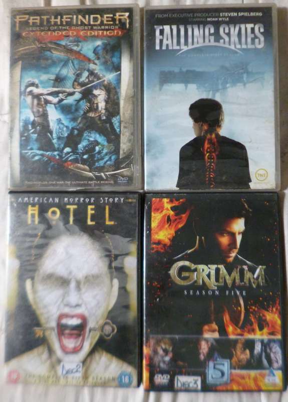 SF & Horror DVDs x32 choose any 5 for R100