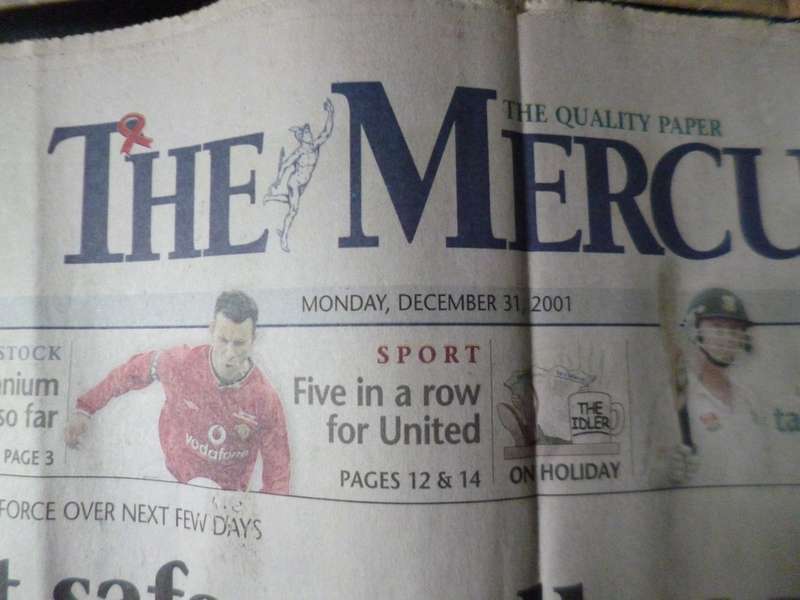 2 Old Newspapers