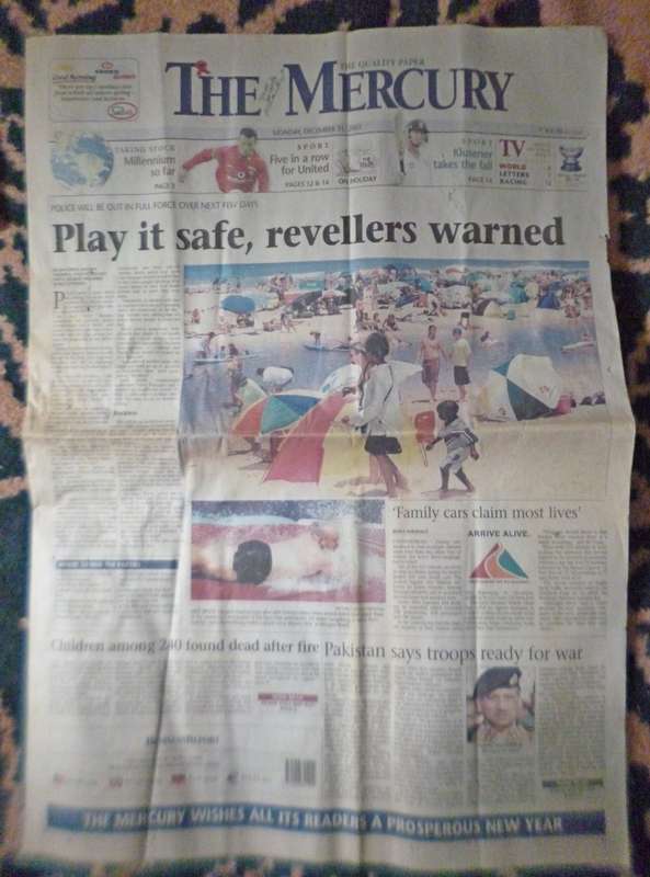 2 Old Newspapers