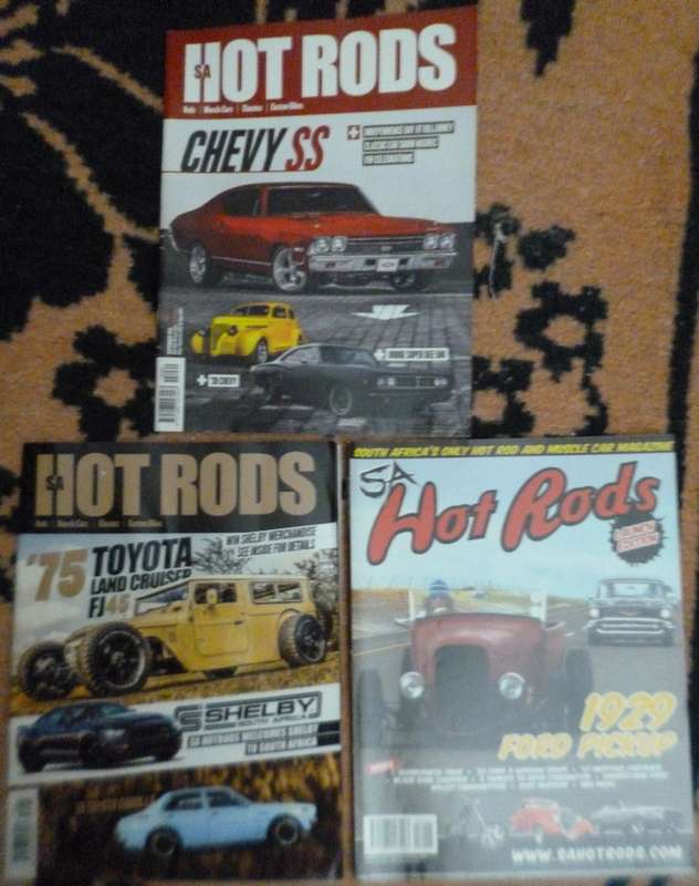 18 Hot Rod Mags & 4 Classic Car Mags plus..