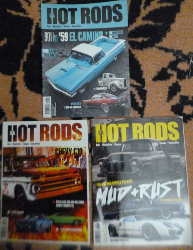 18 Hot Rod Mags & 4 Classic Car Mags plus..