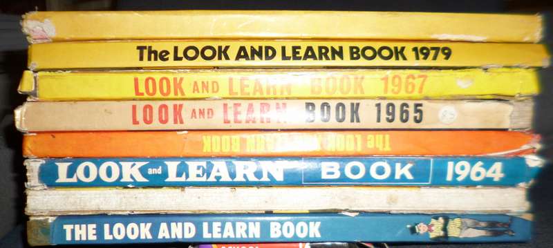 Vintage  Look and Learn Books x 7