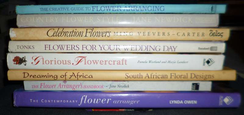 Flower Arranging Books x8