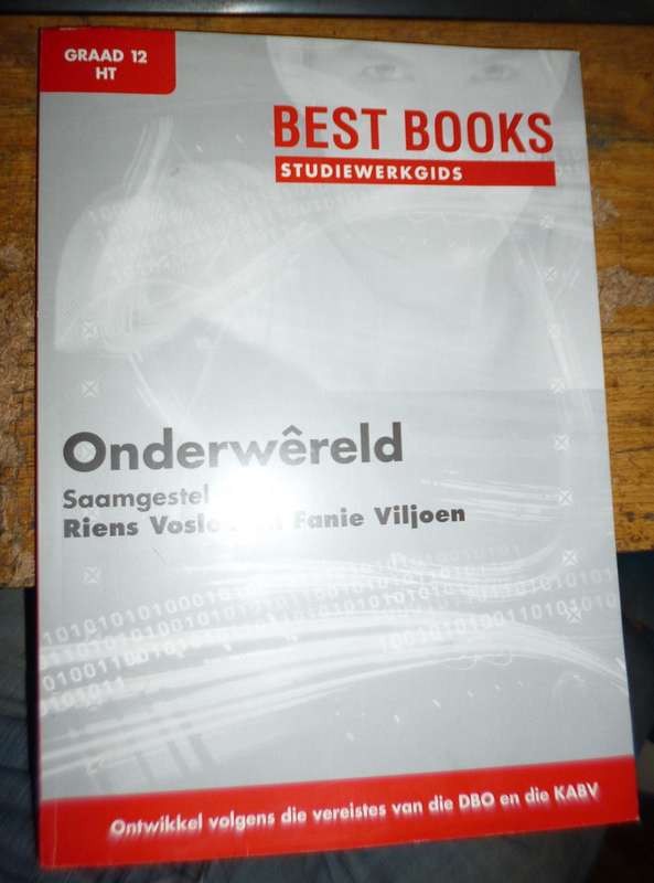 Onderwêreld (Studiewerkgids) Graad 12  HT