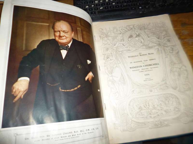 The illustrated London News . Winston Churchill