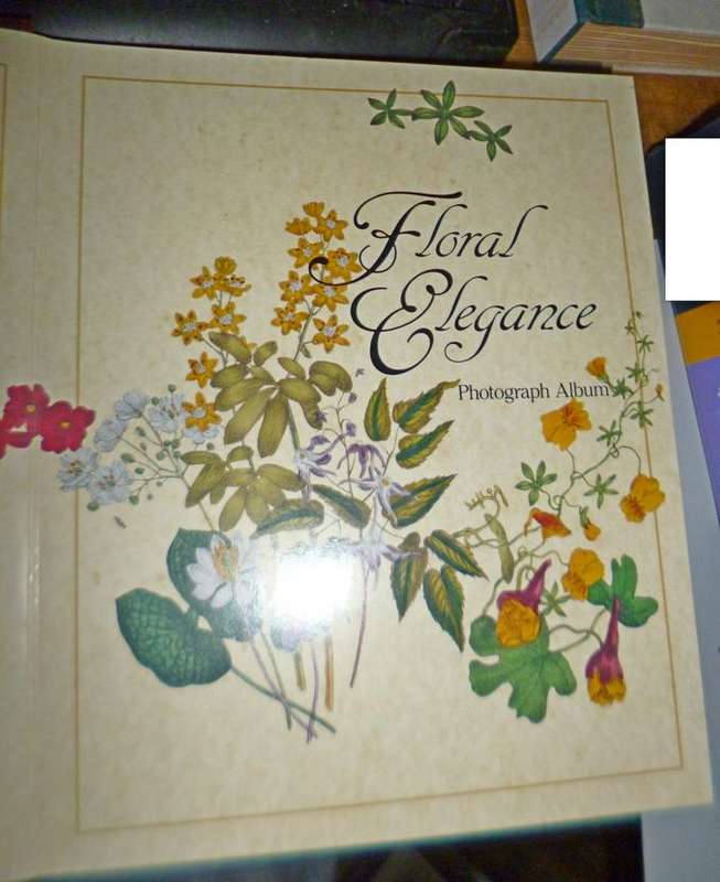 2 Photograph Albums  - Victorian Reflections & Floral Elegance