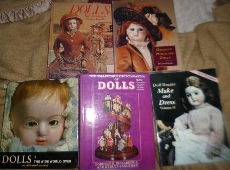 Doll Books x 5