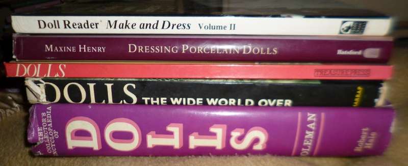 Doll Books x 5