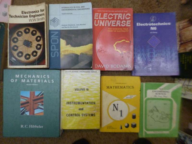 Engineering , chemistry and related books x 81