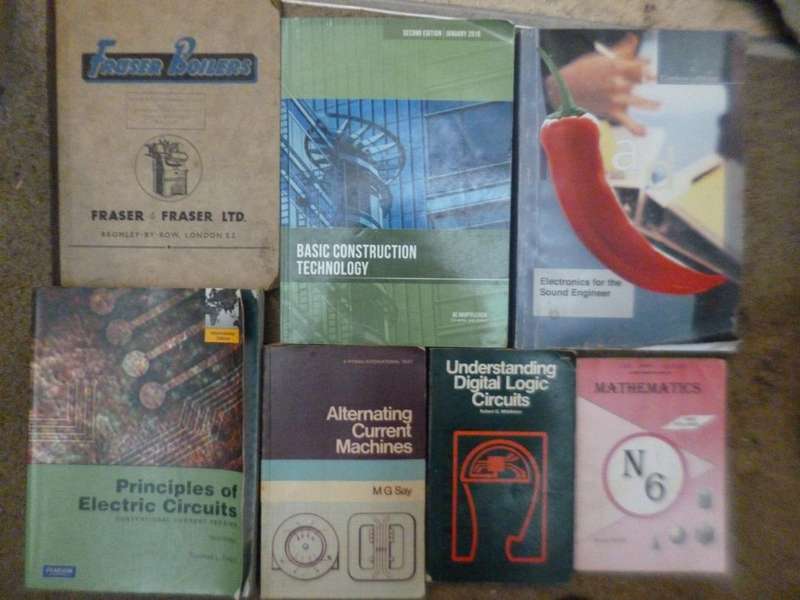 Engineering , chemistry and related books x 81