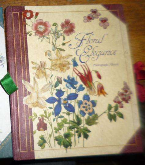 2 Photograph Albums  - Victorian Reflections & Floral Elegance