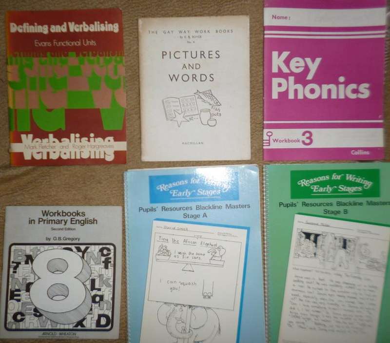 English learning booklets for children age 5-10 x 25
