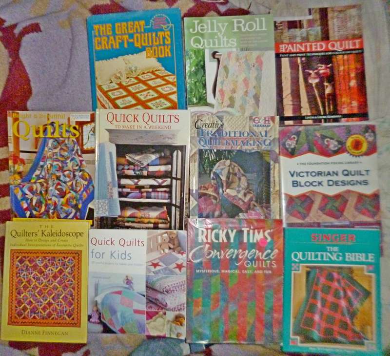 Quilt books  x11