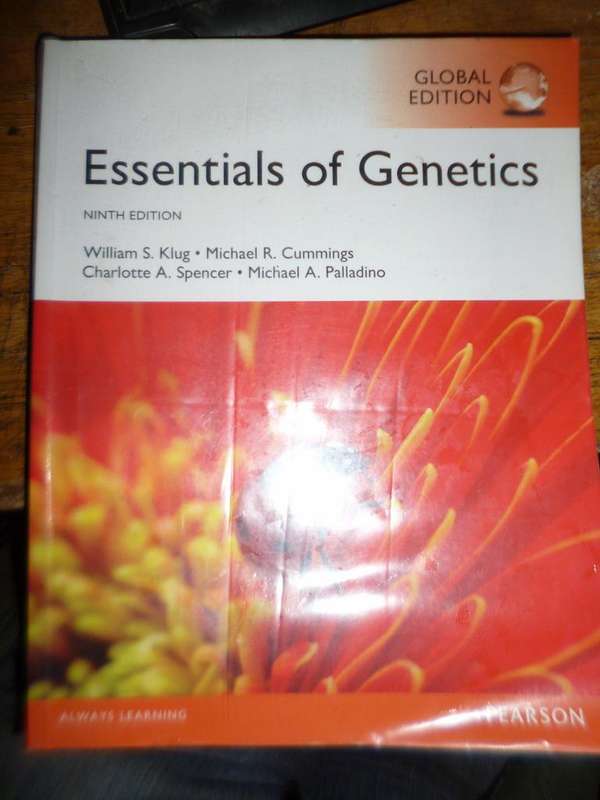 Essentials of Genetics  9th Ed.