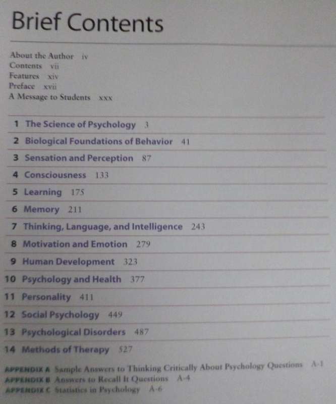 Essentials of Psychology  .Concepts and Applications  5th Ed.