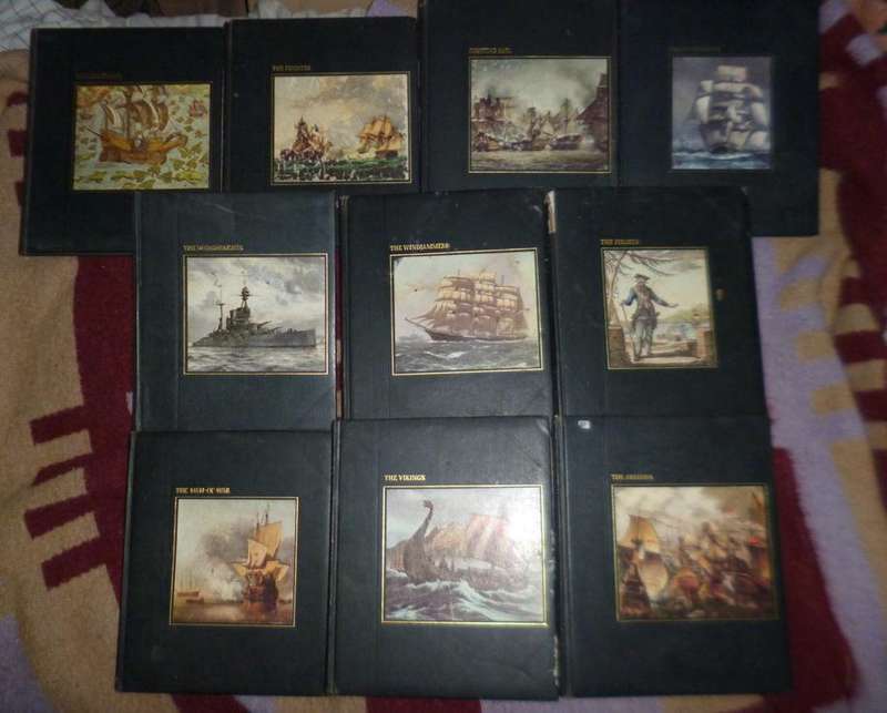 Time Life Ship Books x 10