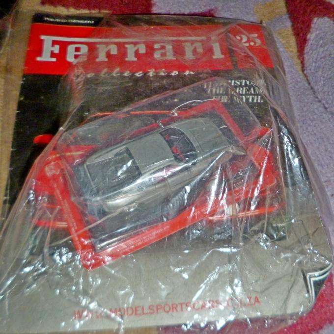 Ferrari x 8 Model car with magazines