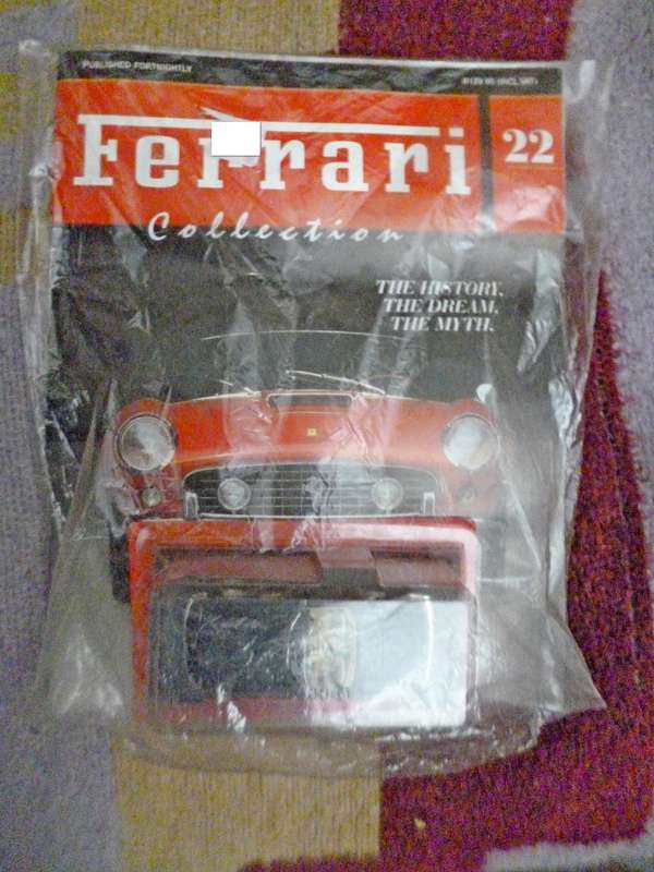 Ferrari x 8 Model car with magazines