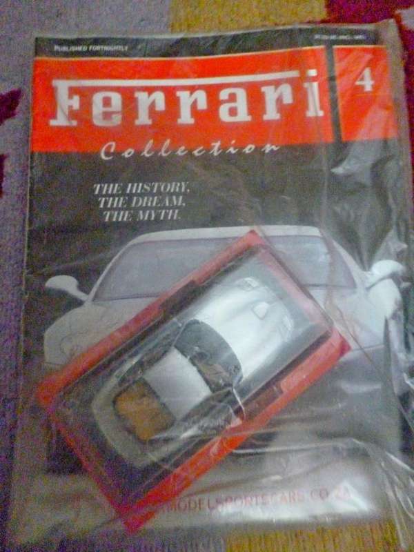 Ferrari x 8 Model car with magazines