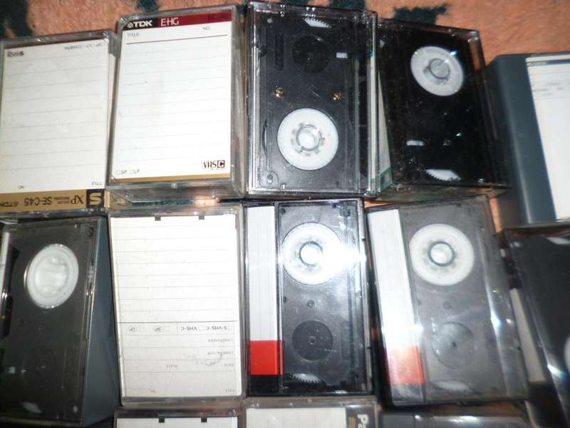 Used Video Camera  Cassette Tapes x62