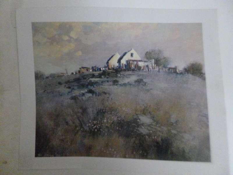 5 landscape prints by ?