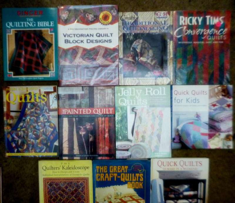Quilting Books x 11