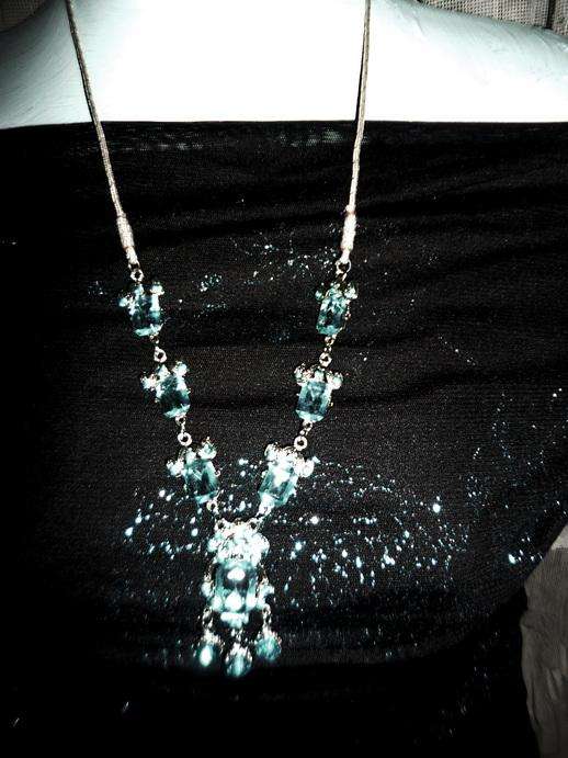 Blue & Black Dress
