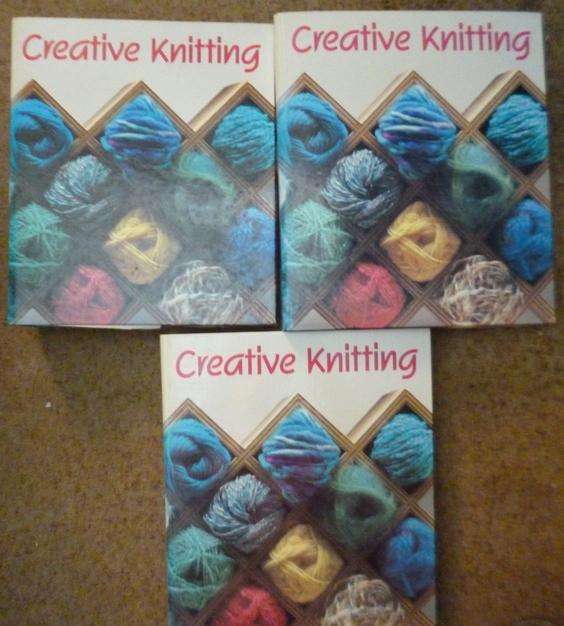 Creative Knitting Pattern Files x 3