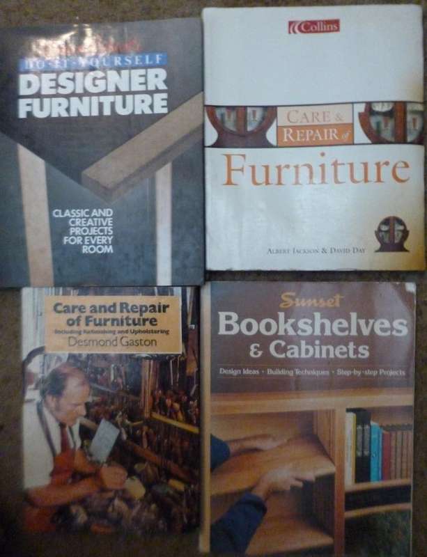 Wood Working Books x 4
