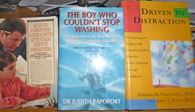 Attention Deficit Disorder & similar Books x3