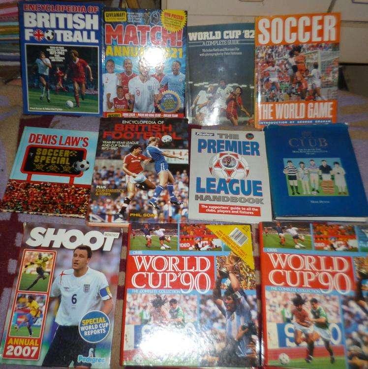 Soccer Books  R70 each CHOOSE which one/s youwant to buy