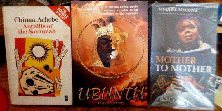 African Authors x3 R100 each . choose one or more