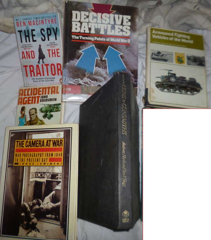 True War Stories and other War Books . R45 each  minimum purchase of 2 books