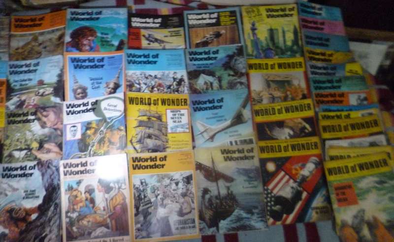 World of Wonder magazines from 1973 & 1974 x 51