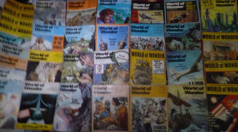 World of Wonder magazines from 1973 & 1974 x 51