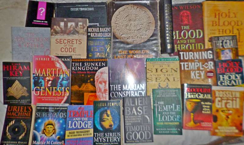 Weird / Conspiracy  / Uneplained Books choose which ones you want to buy