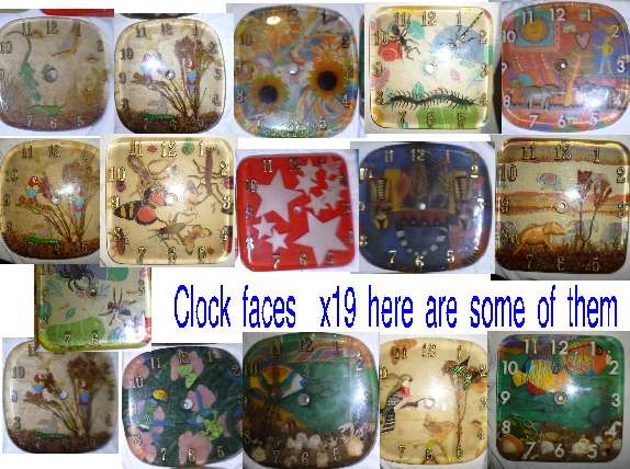 19 Clock faces
