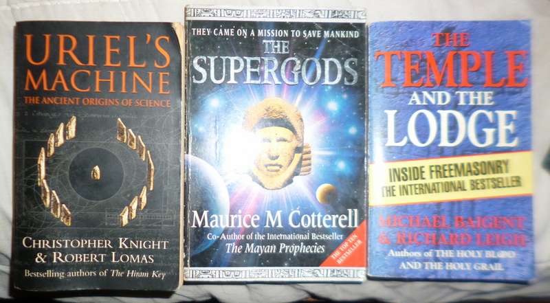 Weird / Conspiracy  / Uneplained Books choose which ones you want to buy