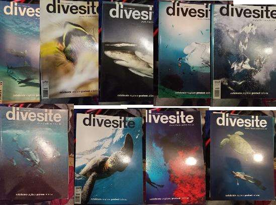 Divesite magazines x9   2010-2013