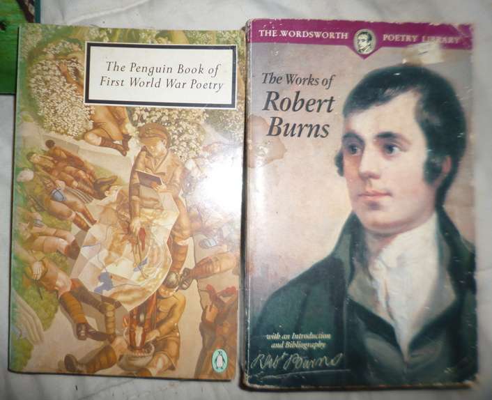 a selection of 15 Poetry Books