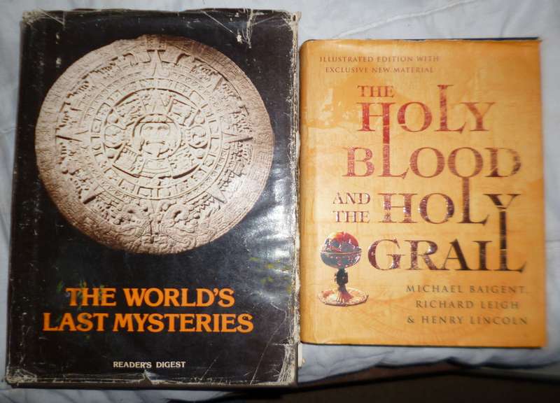 Weird / Conspiracy  / Uneplained Books choose which ones you want to buy