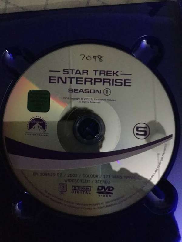 Star Trek Season one DVD set 7 discs