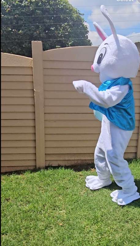 Easter Bunny Mascot