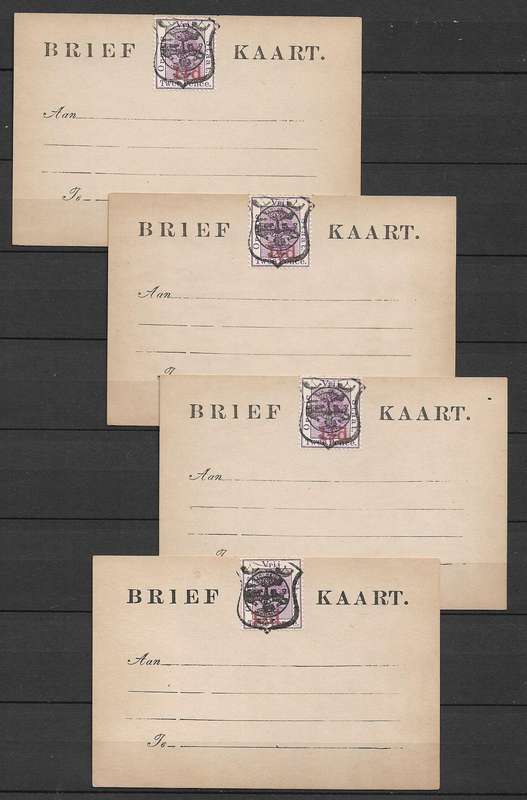 Orange River Colony on pages stamps and cards unchecked useful overprints.