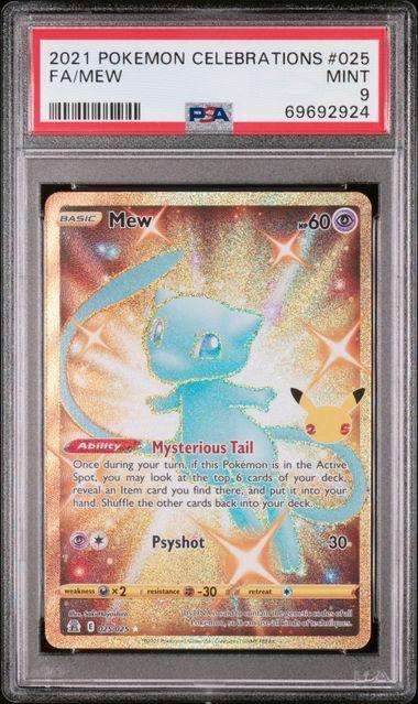 Pokemon Trading Cards Graded PSA 10 Mewtwo #25